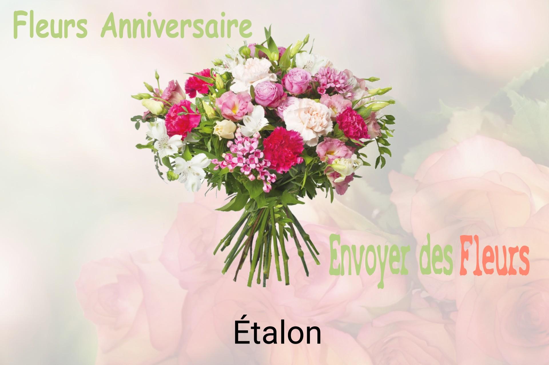 Bouquet de fleurs d’anniversaire livré à Étalon